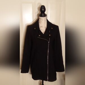 Atmosphere Jacket Coat Women Size 4 Color Black